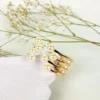Pearl harmony anti-tarnish bracelet