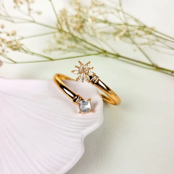 Sunlit shimmer gold bracelet