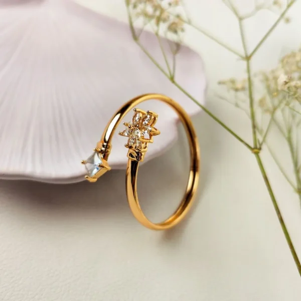 Sunlit shimmer gold bracelet