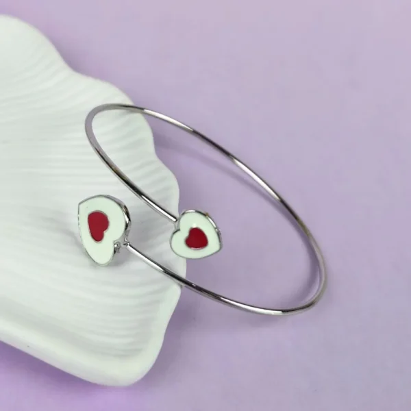 Everlasting love silver bracelet