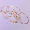 Aurora Blush rose-gold bracelet