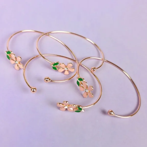 Aurora Blush rose-gold bracelet