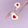 Lovely luster rose-gold bracelet - Image 2