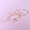 Lovely Luster rose-gold bracelet