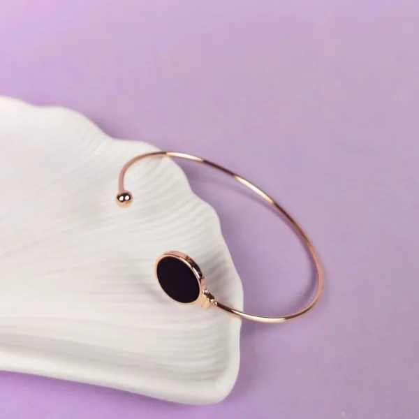 Gilded grace rose-gold bracelet