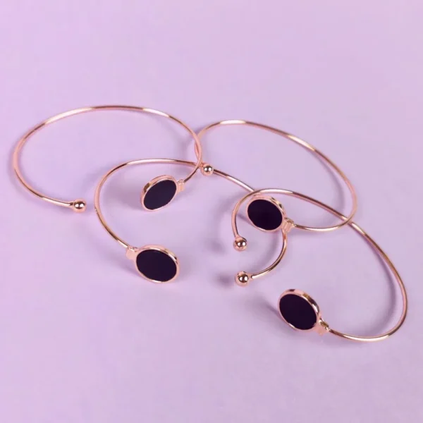 Gilded Grace rose-gold bracelet