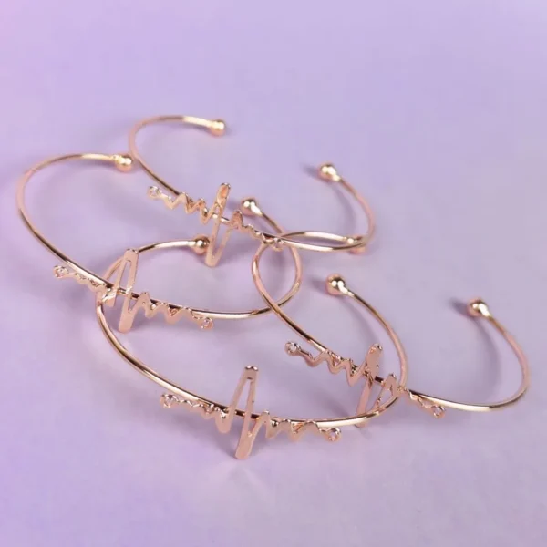 Rosy Charm rose-gold bracelet