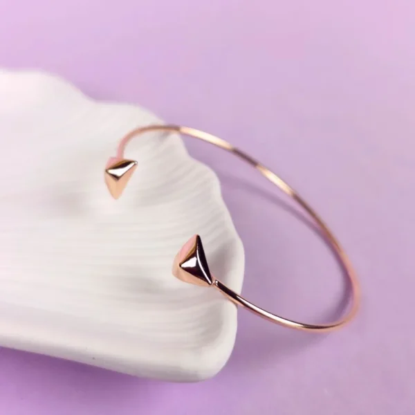 Shine shade rose-gold bracelet