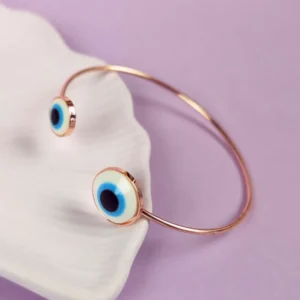 Protective vision rose gold bracelet
