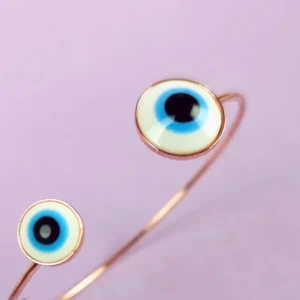 Protective vision rose gold bracelet