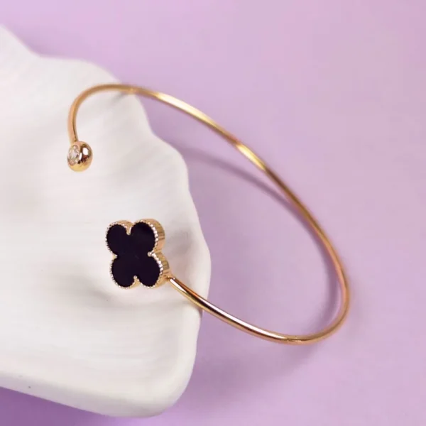 Golden cascade gold bracelet