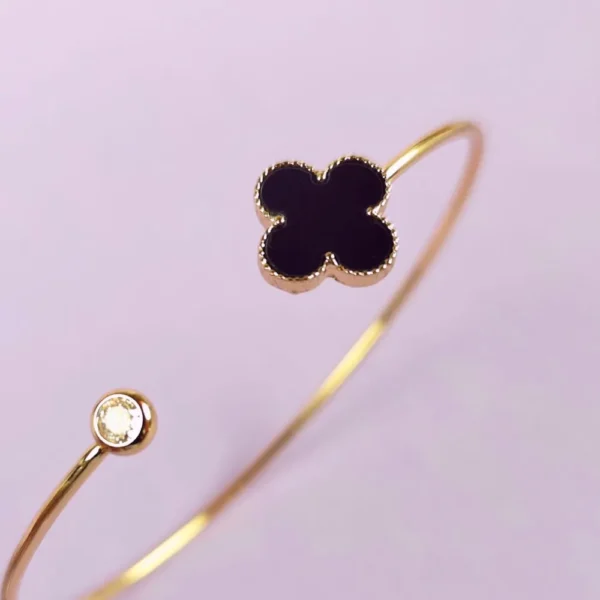 Golden cascade gold bracelet - Image 2