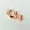 Enigmatic Eclipse half hoop earring