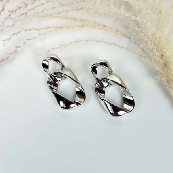 Soul tangled dangle drop earrings