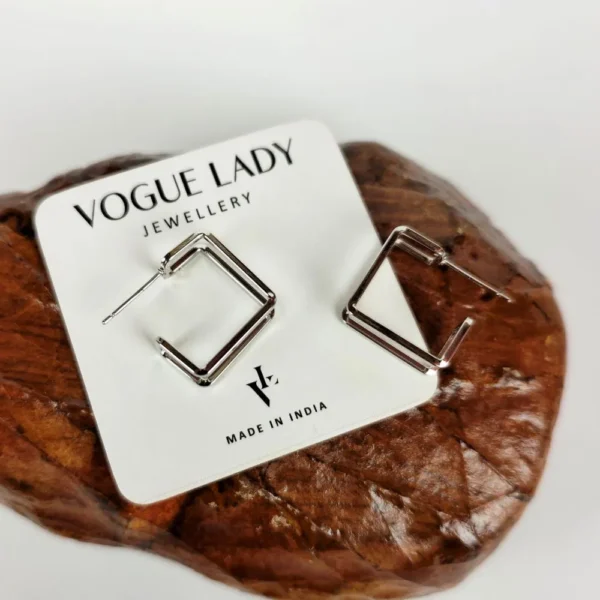 Sugar sparkles silver stud earrings