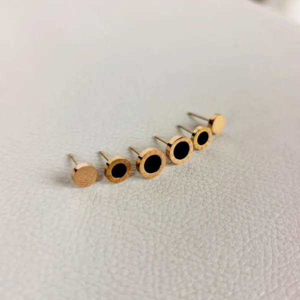 Orbit Ring anti tarnish studs earrings