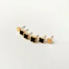 Clover Charm anti tarnish studs earrings