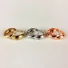 Majestic anti tarnish hoops earrings