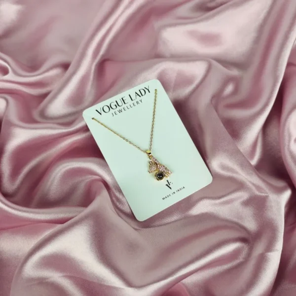 Bear buddy golden neck chain
