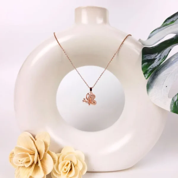 Butterfly dreams anti-tarnish neck piece