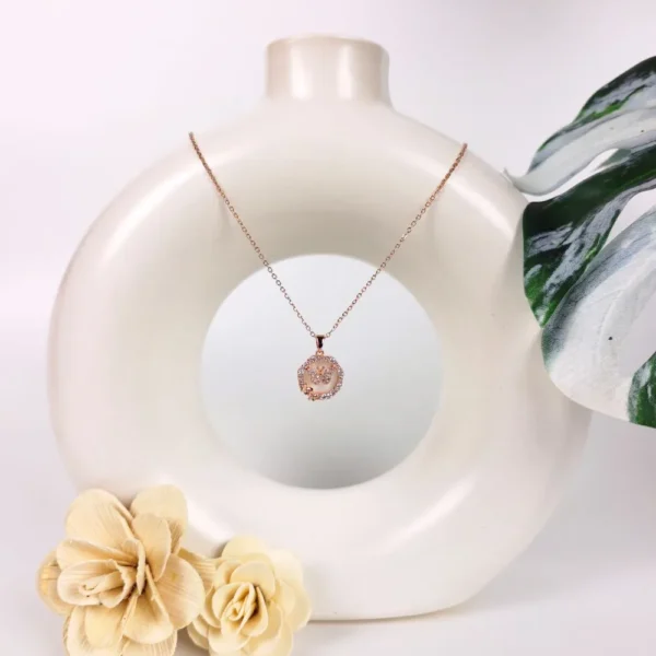 Gentle wings anti-tarnish neck piece
