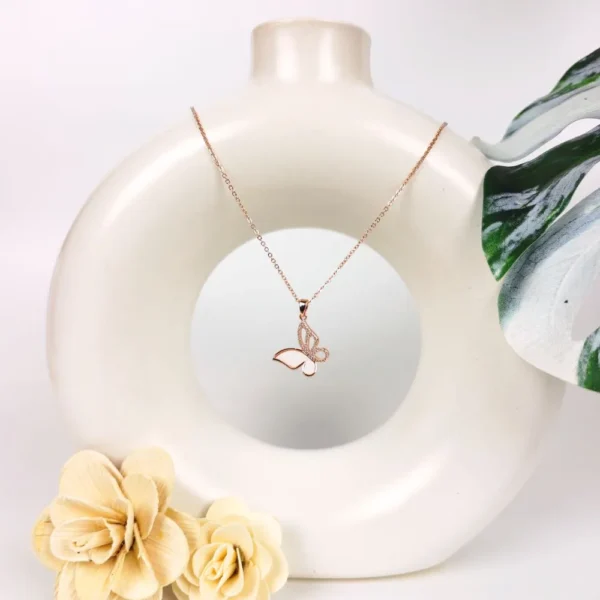 Fluttering Beauty anti-tarnish neck piece