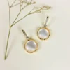 Sweet affection moonstone earrings