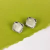 Urban vibes moonstone studs earrings
