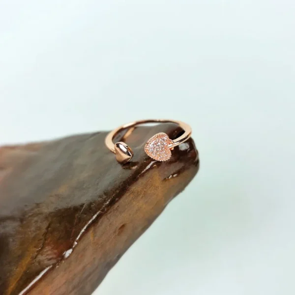 Endless love adjustable finger ring