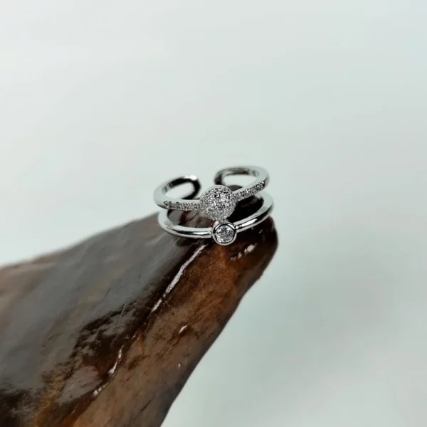 Stellar ring adjustable finger ring