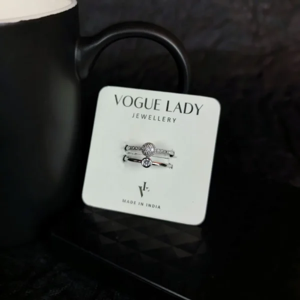 Stellar ring adjustable finger ring