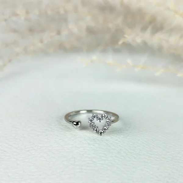 Love essence adjustable finger ring