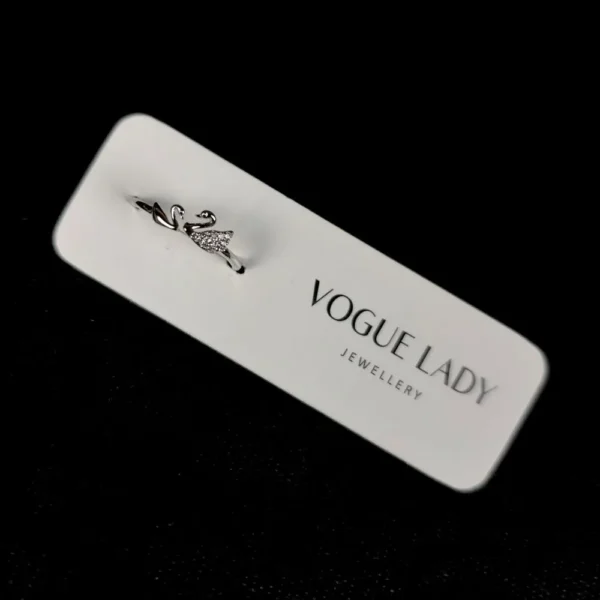 Love birds adjustable finger ring