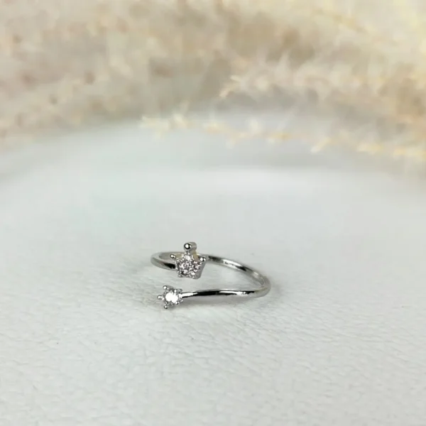 Infinite grace adjustable finger ring