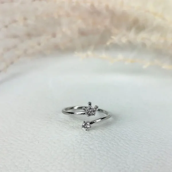 Infinite grace adjustable finger ring