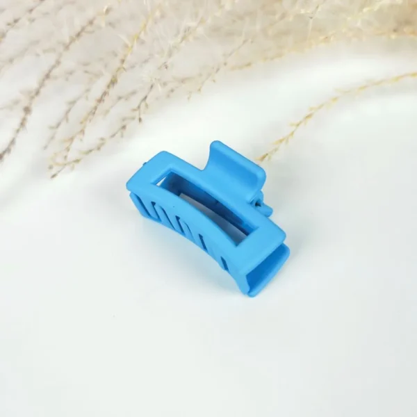 Turquoise candy pop hair claw clip