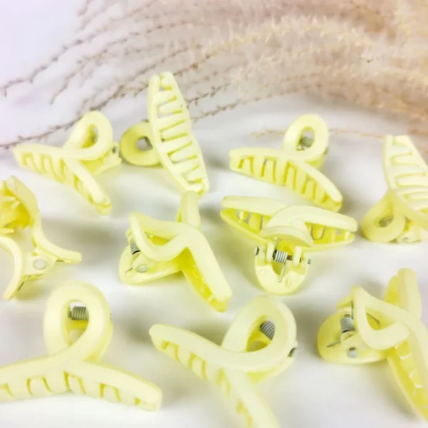 Lemon candy pop hair claw clip