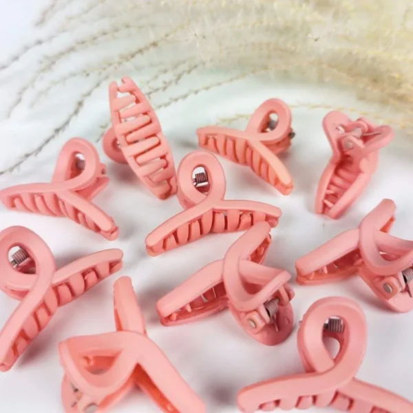 Fuchsia candy pop hair claw clip