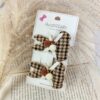 Teddyglow alligator hair clip