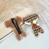 Teddyglow alligator hair clip