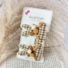 Teddybliss alligator hair clip