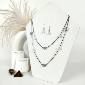 Ocean Waves layered neck chain