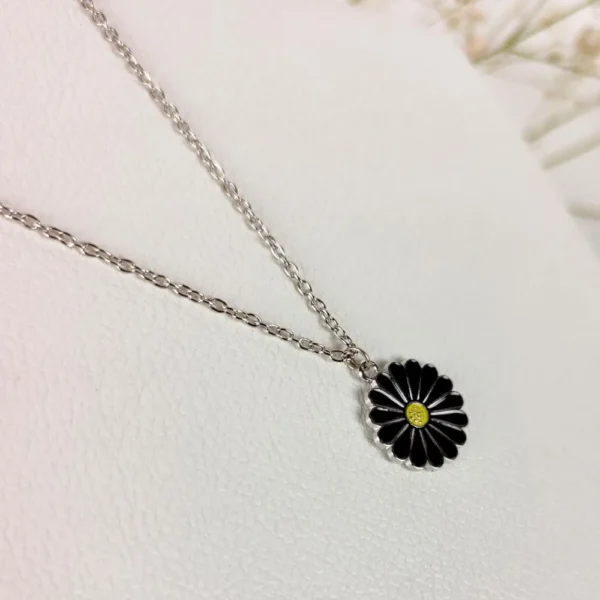 Boho Bliss silver neck chain