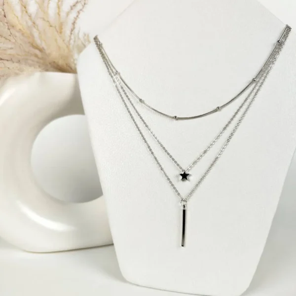 Twinkling Twilight layered necklace
