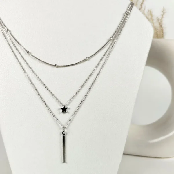 Twinkling Twilight layered necklace