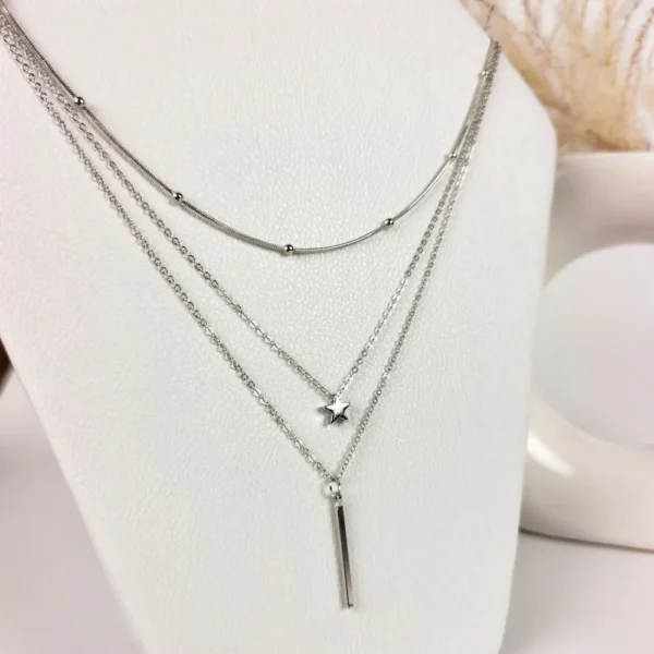 Twinkling Twilight layered necklace