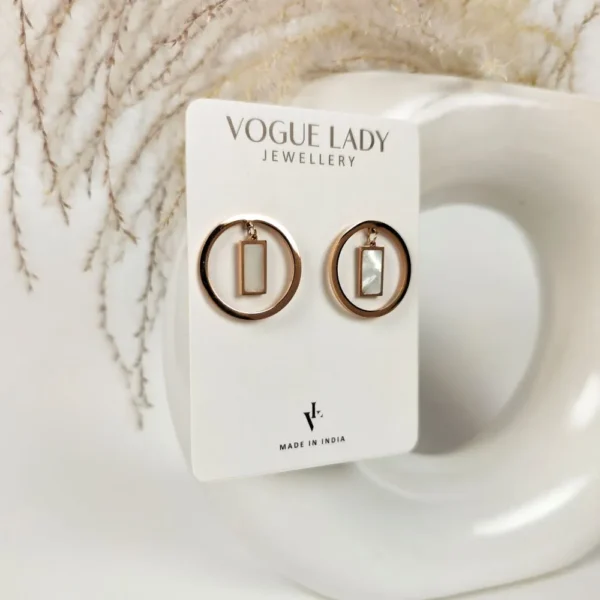 Sunset sparkle designer earrings