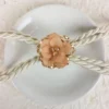 Tulip touch floral finger ring