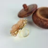 Tulip touch floral finger ring
