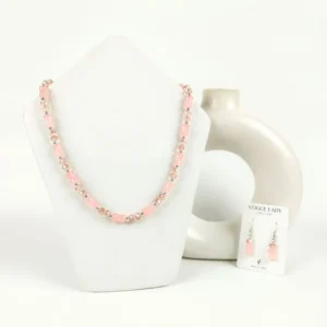 Chroma charm crystal neck lace